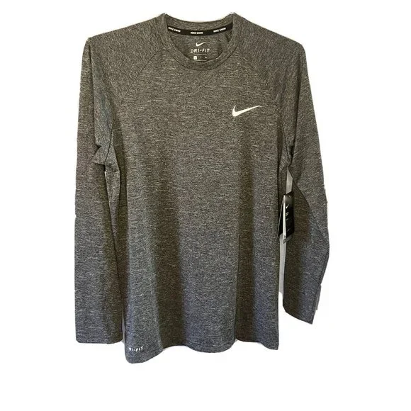 Nike Shirts Nike Mens Long Sleeve Hydroguard Swim Shirt Upf
